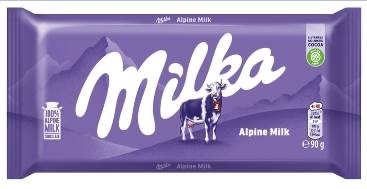 Milka Шоколад млечен 90г Milka Шоколад млечен 90г