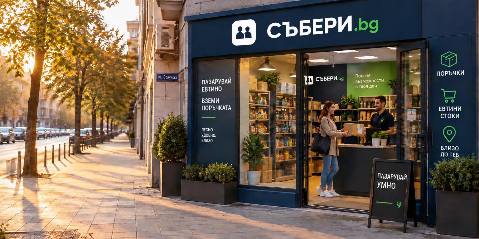 Пункт на СЪБЕРИ.bg в София